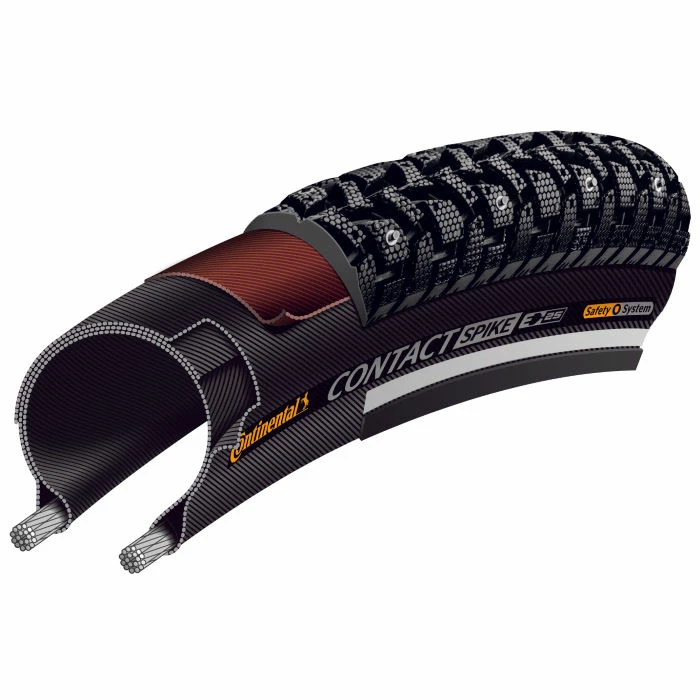 Continental Contact Spike 240 Wire Bead Tyre 5 Continental Contact Spike 240 Wire Bead Tyre - Billede 3