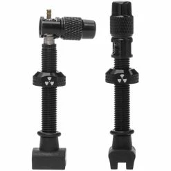 Nukeproof Universal Presta Tubeless Valves - Pair 39 Nukeproof Universal Presta Tubeless Valves - Pair -Maxxis Salg Nukeproof Universal Presta Tubeless Valves Pair Tyre Spares Black FTWG18A 45LNF12R4BLK