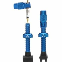 Nukeproof Universal Presta Tubeless Valves - Pair 28 Nukeproof Universal Presta Tubeless Valves - Pair -Maxxis Salg Nukeproof Universal Presta Tubeless Valves Pair Tyre Spares Blue FTWG18A 45LNF12R4BLU 1