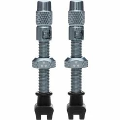 Nukeproof Universal Presta Tubeless Valves - Pair 35 Nukeproof Universal Presta Tubeless Valves - Pair -Maxxis Salg Nukeproof Universal Presta Tubeless Valves Pair Tyre Spares Grey FTWG18A 45LNF12R4GRY