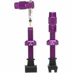 Nukeproof Universal Presta Tubeless Valves - Pair 34 Nukeproof Universal Presta Tubeless Valves - Pair -Maxxis Salg Nukeproof Universal Presta Tubeless Valves Pair Tyre Spares Purple FTWG18A 45LNF12R4PUR 1