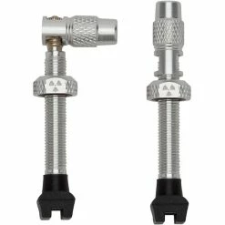 Nukeproof Universal Presta Tubeless Valves - Pair 42 Nukeproof Universal Presta Tubeless Valves - Pair -Maxxis Salg Nukeproof Universal Presta Tubeless Valves Pair Tyre Spares Silver FTWG18A 45LNF12R4POLSIL 0