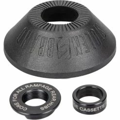 Stolen Rampage Thermalite Hub Guard - Chromoly Core 7 Stolen Rampage Thermalite Hub Guard - Chromoly Core -Maxxis Salg Stolen Rampage Thermalite Hub Guard Chromoly Core Wheel Hub Spares Black S931