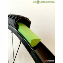 Vittoria Air Liner Gravel Tubeless Insert -Maxxis Salg Vittoria Air Liner Gravel Tubeless Insert Tyre Spares Green 1AA00019 7