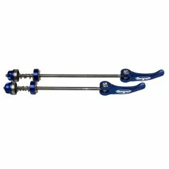 Hope Steel Rod Road Quick Release Aksel (sæt) 10 Hope Steel Rod Road Quick Release Aksel (sæt) -Maxxis Salg Hope Steel Rod Road Quick Release Skewer Set Quick Release Skewers Blue QRRSBP