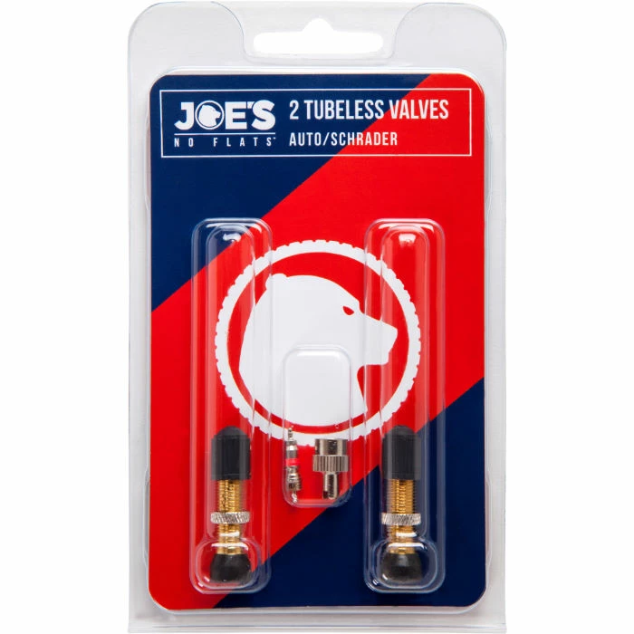 Joe's No Flats Tubeless Schrader Valve Kit 3 Joe's No Flats Tubeless Schrader Valve Kit